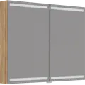 Scanbad Level spejlskab 100x80cm varm eg