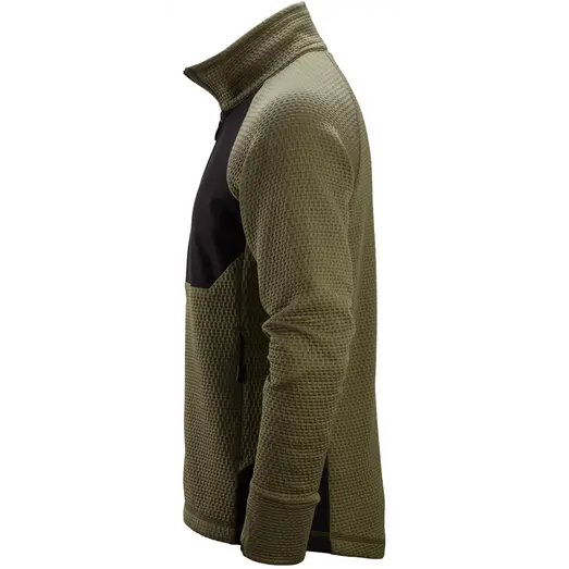 Snickers 8404 mellemlagsjakke khakigrøn/sort str. 3XL