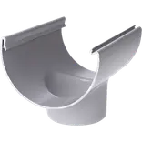 Plastmo tudstykke nr. 11, 90 mm grå