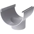 Plastmo tudstykke nr. 11, 90 mm grå