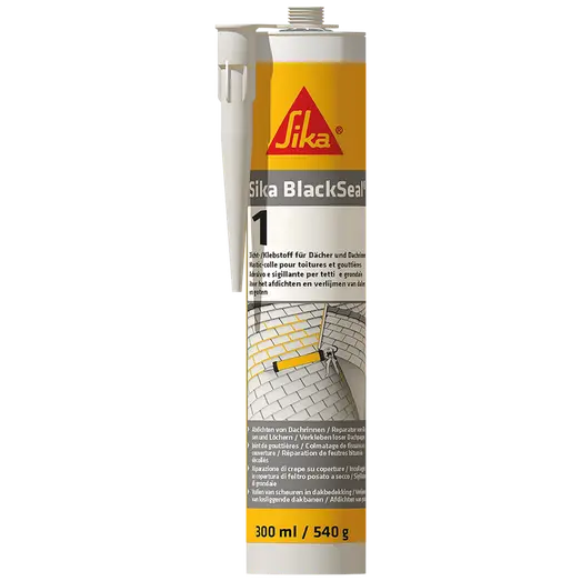 Sika BlackSeal-1 plastisk fugemasse sort 300 ml