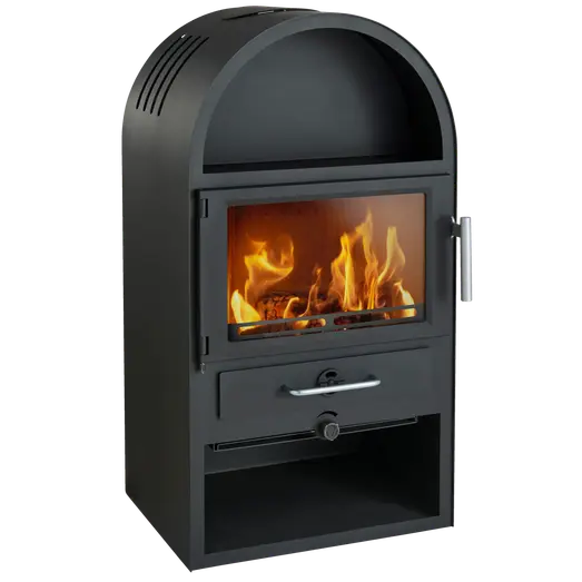 Varde Thurø 13 brændeovn sort