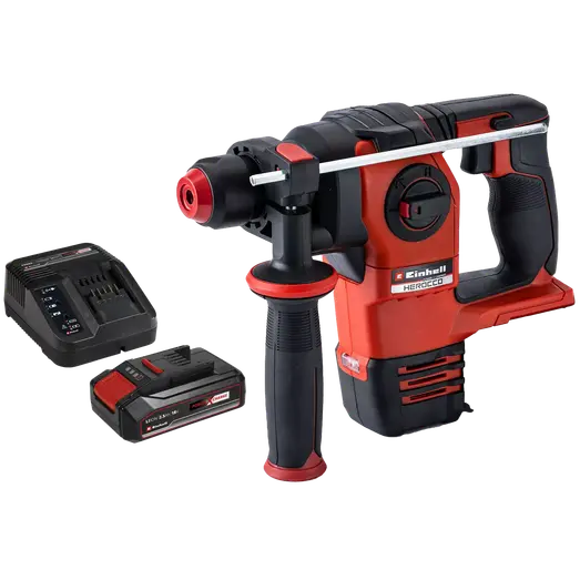Einhell Herocco 18V borehammer 2,5Ah batteri og opladersæt