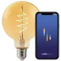 Nordlux smart pære LED E27 G95 4,7W ravfarvet