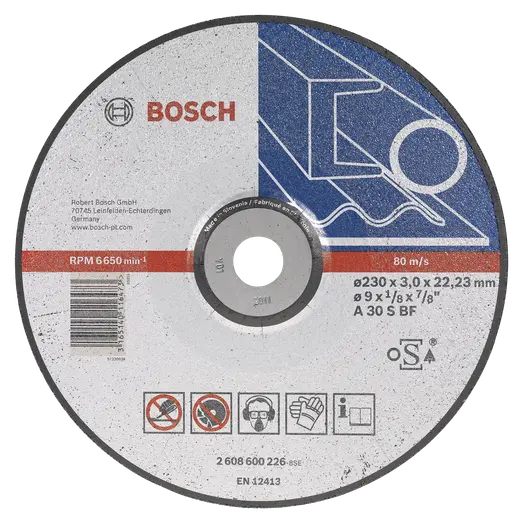 Bosch Expert for Metal skæreskive forkrøppet 230x3 mm