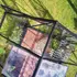 Halls ICON 8 8,1 m² sort m/3 mm delt glas og fundament