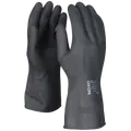 OX-ON Chemical Comfort 6300 latex handske sort