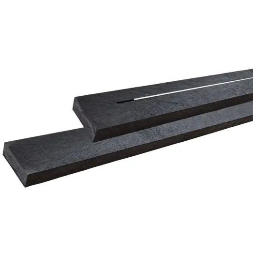 PLUS Alpha Junior Bord/Bænkesæt 177 cm RePlast Sort