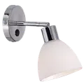 Nordlux Ray væglampe E14 krom/opal