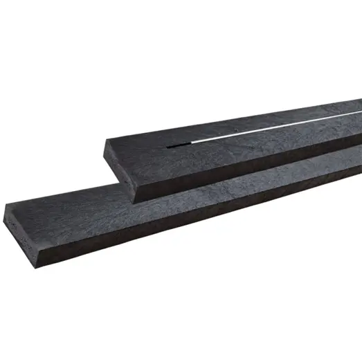 PLUS Alpha Junior Bord/Bænkesæt 118 cm RePlast Sort