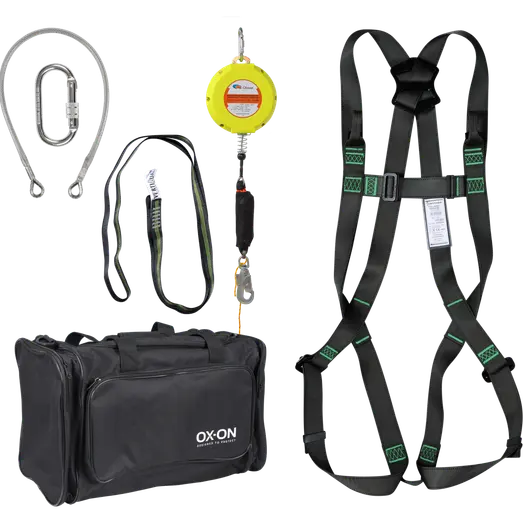 OX-ON faldstoptaljesæt Basic 10 m i opbevaringstaske