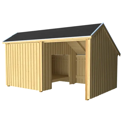 Plus Multi shelter 2 moduler med shelter og opholdsrum