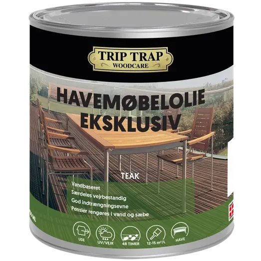 Trip Trap havemøbelolie eksklusiv teak