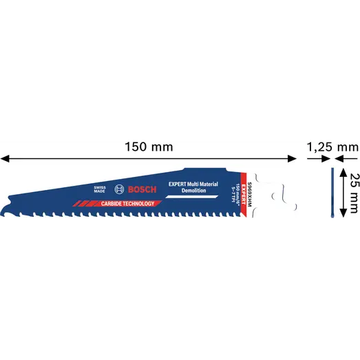 Bosch EXPERT Multi Material Demolition S969XHM-bajonetsavklinge