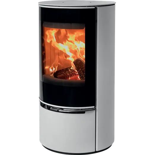 Aduro 17.1 Lux brændeovn m/Aduro-tronic hvid uden sideglas