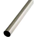 Stålrør Ø25 mm x 2,44 m børstet stål