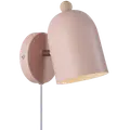 Nordlux Gaston væglampe E27 støvet rosa