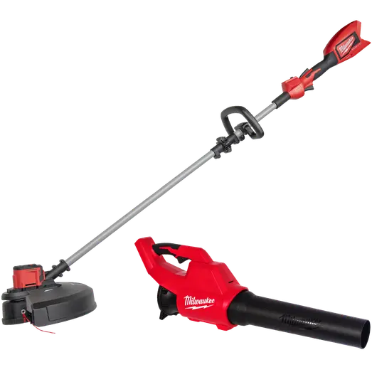Milwaukee M18 FPP2OP8-0 powerpack løvblæser/græstrimmer solo