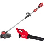 Milwaukee M18 FPP2OP8-0 powerpack løvblæser/græstrimmer solo