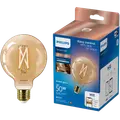 Philips Smart WiZ white LED pære E27 6,7W globe guld
