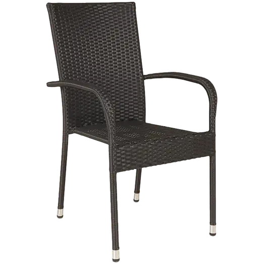 Nordsø stabelstol sort