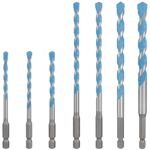 Bosch multiconstruction borsæt Hex 5-10 mm 7 dele