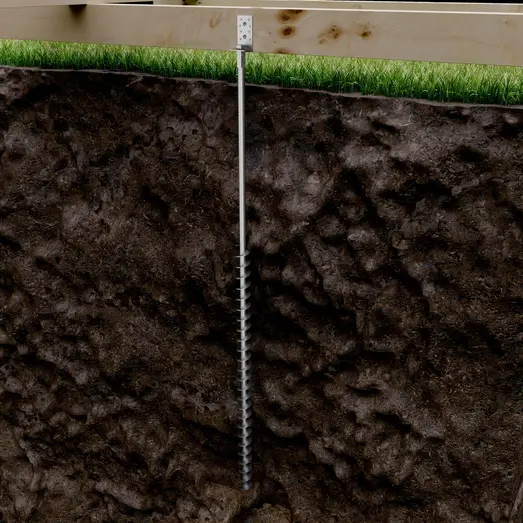 GroundPlug® Twister skruefundament M16/1500