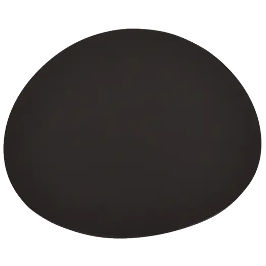 Varde top cover i stål, buet Ø200 mm, sort 