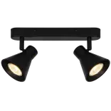 Nordlux EIK 2-spotlampe sort
