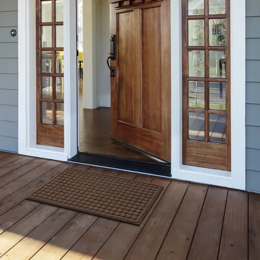 Clean Carpet dørmåtte ECO Redonda 45x75 cm brun