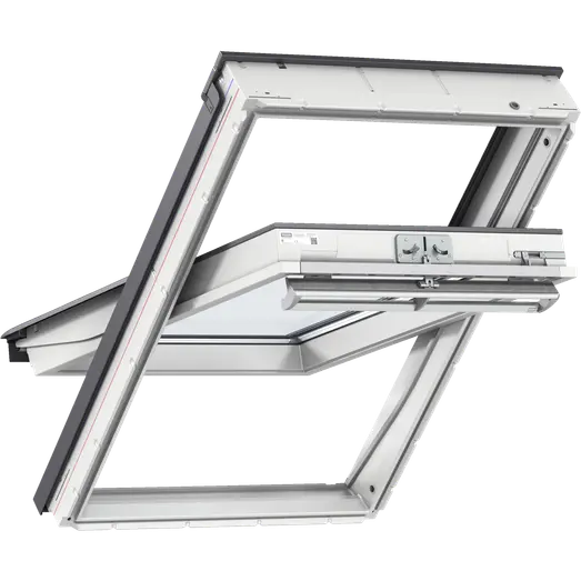 Velux GGU 0068 manuelt vippevindue 3 lags, hvid polyurethan
