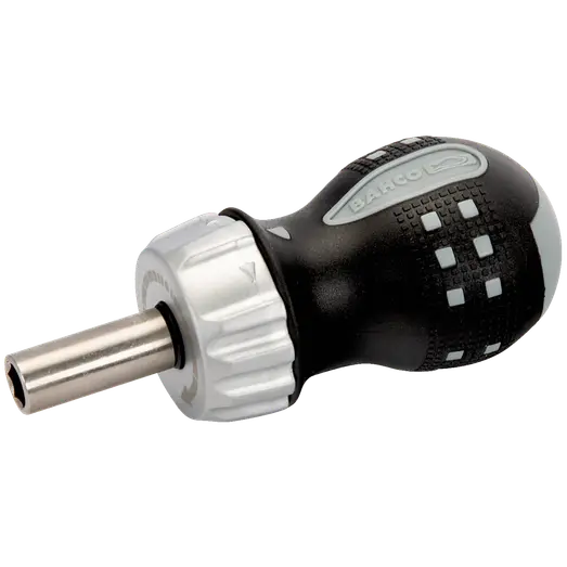 Bahco Tumling skraldeskruetrækker m/bitsholder 1/4"