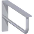 Scanbad konsol 330x150x30 cm krom
