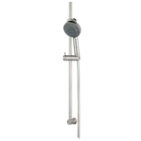 Adora Dominus 115 brusestangsæt med håndbruser, 5-spray, Ø110 mm, børstet stål