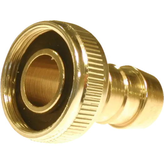 Slangeforskruning 3/4" messing 