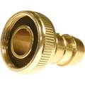 Slangeforskruning 3/4" messing