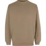 ID klassisk herre sweatshirt sand