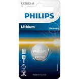 Philips CR2025 knapcellebatteri 1 stk.