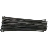 E-Line kabelstrips 7,5x378 mm 50 stk sort