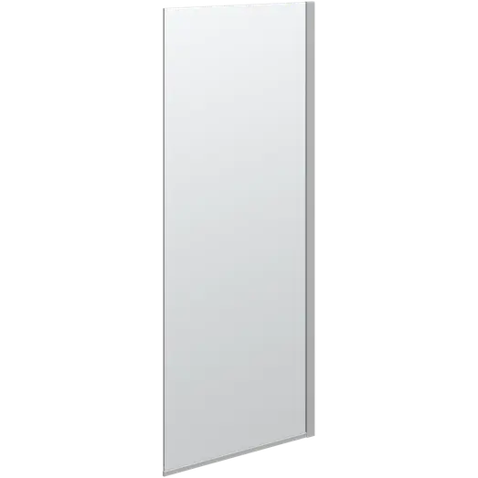 Scanbad brusevæg 79x197,5 cm klar glas