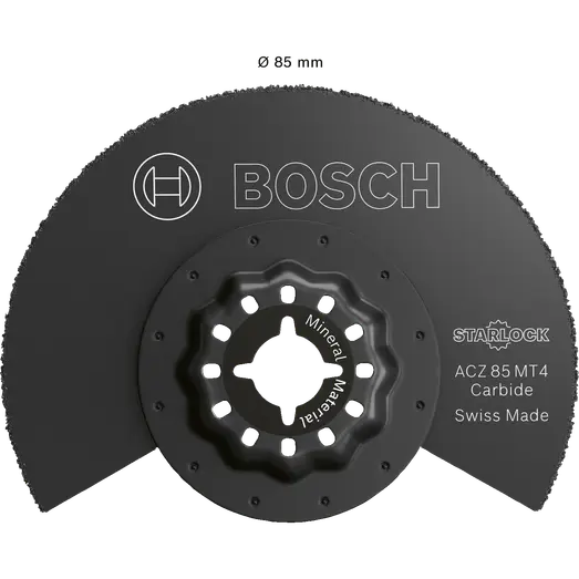 Bosch ACZ 85 MT4, Starlock skæreskive til mineralsk materiale 85 mm