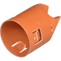 Wavin slutmuffe m/dræn 50/64 mm