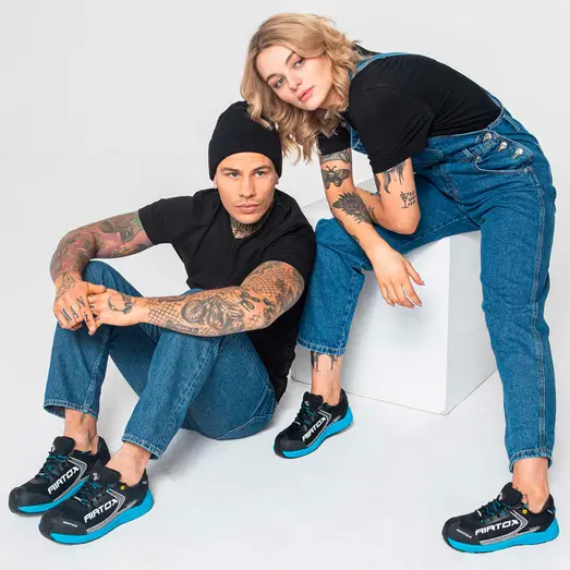 Airtox McLaren sikkerhedssko sort