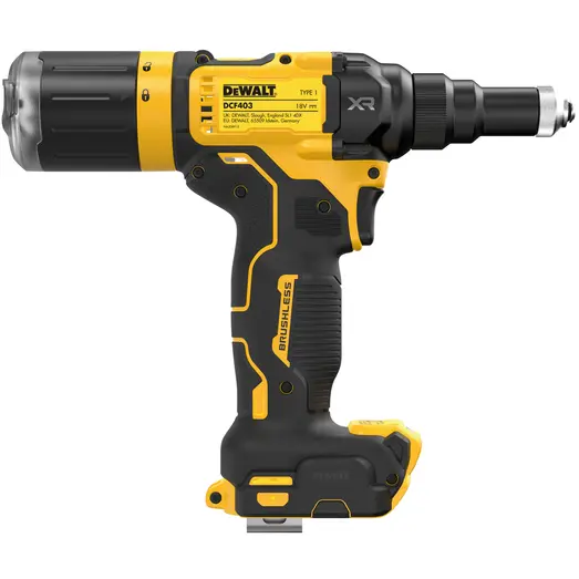 DeWALT DCF403NT-XJ nittepistol 18V XR til 2,4-4,8 mm nitter solo