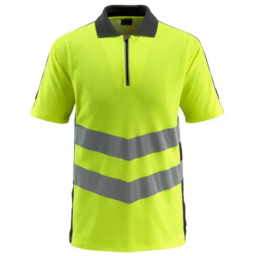 Mascot Murton Safe Supreme poloshirt hi-vis gul/sort