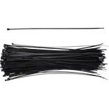 E-Line kabelstrips 4,8x385 mm 100 stk sort
