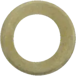 PN dørring 16,5x10,0x3,0 mm messing - 6 stk