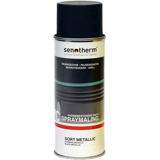 Varde Senotherm spray sort, 400 ml