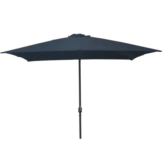 Blokhus parasol 3x3 m u/tilt sort