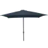 Blokhus parasol 3x3 m u/tilt sort
